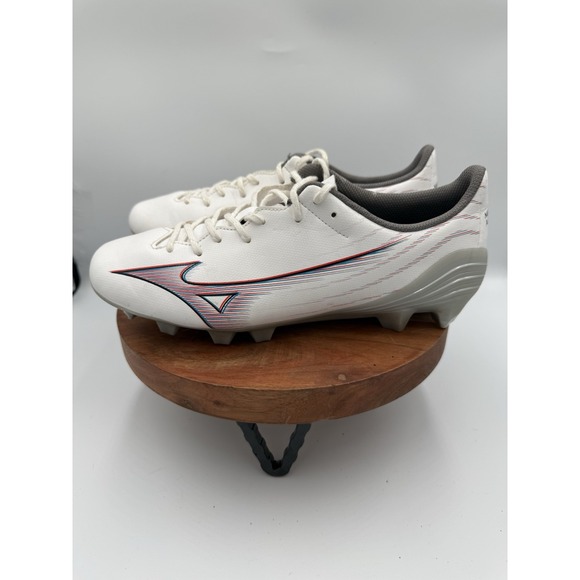 Mizuno JAPAN Alpha SELECT  Soccer Football Shoes P1GA2365 White Mens Size 7 - Picture 8 of 8